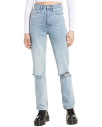 putty dad straight leg jeans