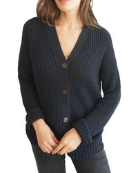 Paneros Clothing - Emily Long Cotton Cardigan - Lyst