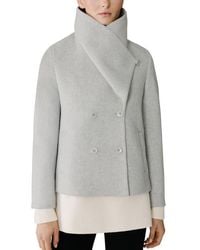 SOIA & KYO - Tala Double Breasted Wool Blend Coat - Lyst