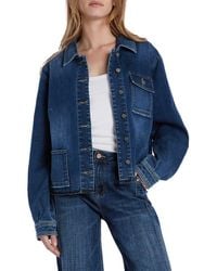 Wash Lab Denim - Maddie Denim Jacket - Lyst