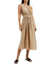 French Connection - Faron One-shoulder Crinkle Dress - Lyst