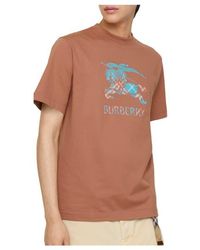 Burberry - Seth Ekd T-Shirt Ginger - Lyst