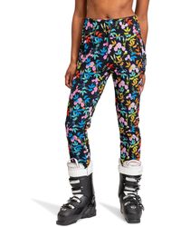 Roxy - X Rowley Fuseau Floral Print Insulated Snow Pants - Lyst