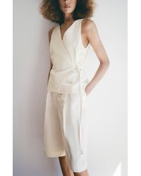 Mango - Wrap Jumpsuit - Lyst