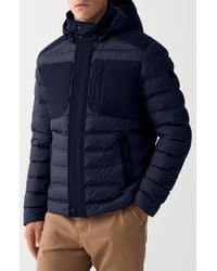 Colmar - Seamless Water Repellent Hooded Down Jacket - Lyst