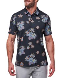 Travis Mathew - Secluded Island Floral Piqué Polo - Lyst