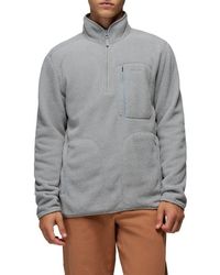 Prana - Tuff Fluff Fleece Half Zip Pullover - Lyst