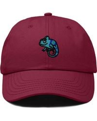 Alix - Chameleon Embroidered Dad Hat - Lyst