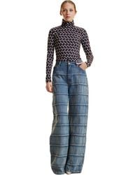 Cynthia Rowley - Turtle Neck Lycra Top - Lyst