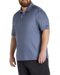 Reebok - Big & Tall Basketweave Performance Polo Shirt - Lyst