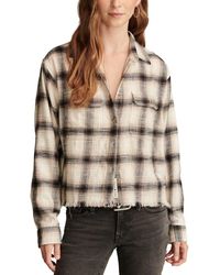 Lucky Brand - Raw Edge Plaid Button-Up Shirt - Lyst