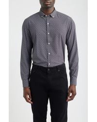 Johnston & Murphy - Xc+ Football Print Performance Button-Down Shirt - Lyst