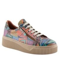 Spring Step - Vibe Leather Sneaker - Lyst