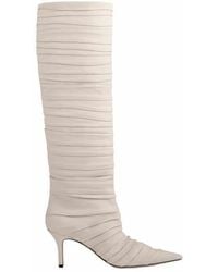 Neil J. Rodgers - Plisse Knee Boot - Lyst