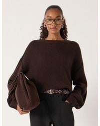 Hush - Whitney Whipstitch Knitted Sweater - Lyst