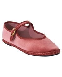 Therapy Australia - Alegria Round Toe Mary Jane Ballet Flats - Lyst