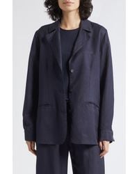 Leset - Daniel Linen Blend Jacket - Lyst
