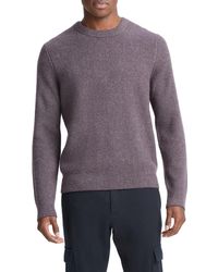 Vince - Boiled Cashmere Crewneck Sweater - Lyst