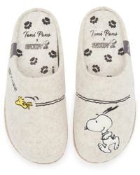Toni Pons - X Snoopy Wool Blend Slipper - Lyst