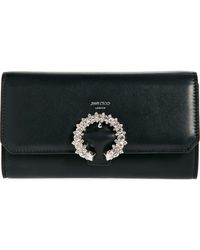 Jimmy Choo - Leather Wallet On A Chain - Lyst