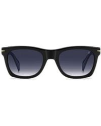 David Beckham - 53Mm Rectangular Sunglasses - Lyst