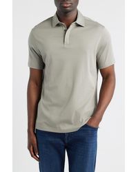 Robert Barakett - Georgia Solid Pima Cotton Polo - Lyst