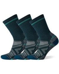 Smartwool - Hike Light 3-Pack Cushion Crew Socks - Lyst