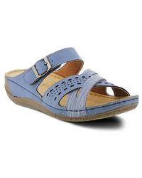 Flexus by Spring Step - Denia Slide Sandal - Lyst