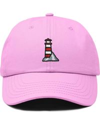 Alix - Lighthouse Embroidered Dad Hat - Lyst