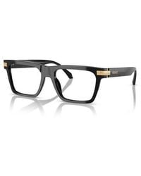 Versace - 53Mm Rectangle Optical Glasses - Lyst