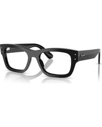 Ray-Ban - 55Mm Rectangle Optical Glasses - Lyst
