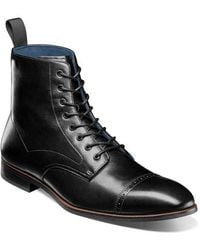 Stacy Adams - Henry Cap Toe Boot - Lyst
