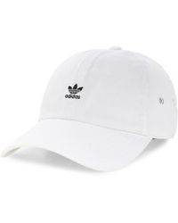 adidas Originals - Mini Trefoil Relaxed Strap Back Hat - Lyst