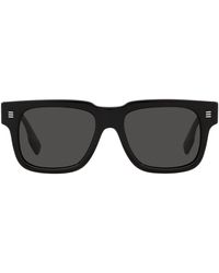 Burberry - Hayden 54mm Rectangular Sunglasses - Lyst
