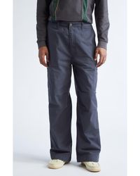 Palmes - Cotton Ripstop Cargo Trousers - Lyst