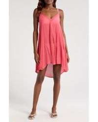 Elan - Open Stitch Sleeveless Cover-Up Dress - Lyst