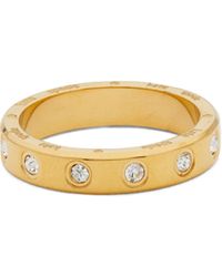 Kate Spade - Cubic Zirconia Band Ring - Lyst
