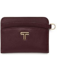 Tumi - Belden Leather Card Case - Lyst