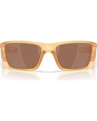 Oakley - Fuel Cell 60Mm Prizm Rectangular Wrap Sunglasses - Lyst