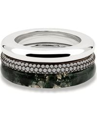 BY PARIAH - Aurea Diamond Stack Ring - Lyst