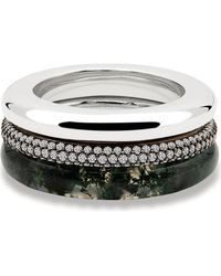 BY PARIAH - Aurea Diamond Stack Ring - Lyst