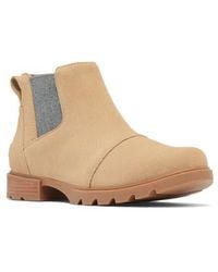 Sorel - Emelie Iii Waterproof Chelsea Boot - Lyst