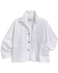 Frank & Eileen - Bantry Stretch Denim Barn Jacket - Lyst