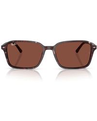Ray-Ban - 58Mm Square Sunglasses - Lyst