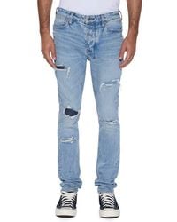 Ksubi - Van Winkle Painter Rip & Repair Skinny Jeans - Lyst