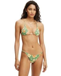 Cotton On - Micro String Triangle Bikini Top - Lyst