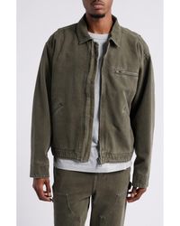 Elwood - Petrol Denim Jacket - Lyst