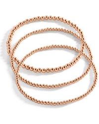Mint & Lily - 433 Beaded Bracelet Stacking Set - Lyst