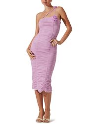 Astr - Corsage Ruched Body-con Dress - Lyst