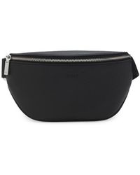 HUGO - New Crosstown Leather Belt Bag - Lyst